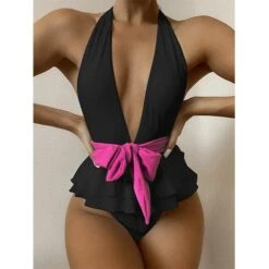 Forever Doll Ruffle Swimsuit -Gothic Clothing Store 1 98399511 da0a 4ebc a5b1 85800193f948