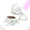Skull Tea Filter With Chain