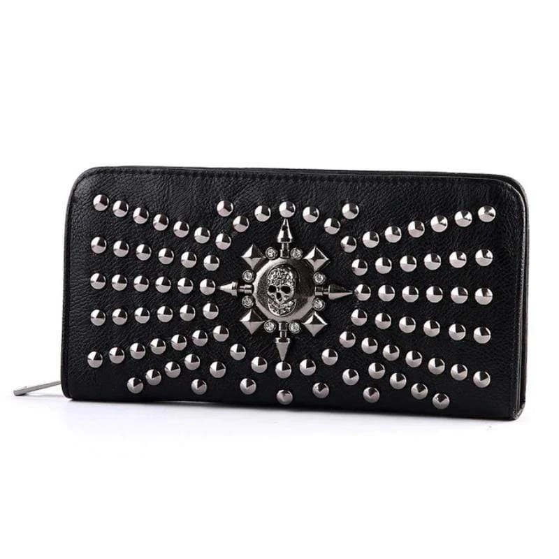 Rivet Skull Wallet 1 Rivet Skull Wallet