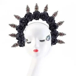 Handmade Floral Halo Crown -Gothic Clothing Store 1 a534fe77 a1d6 430f ad9f a254de166252