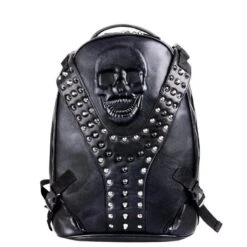Faux Leather Travelers Skull Bag 13 Faux Leather Travelers Skull Bag -Gothic Clothing Store 1 a59346db ecc1 490e affa d03968efd245
