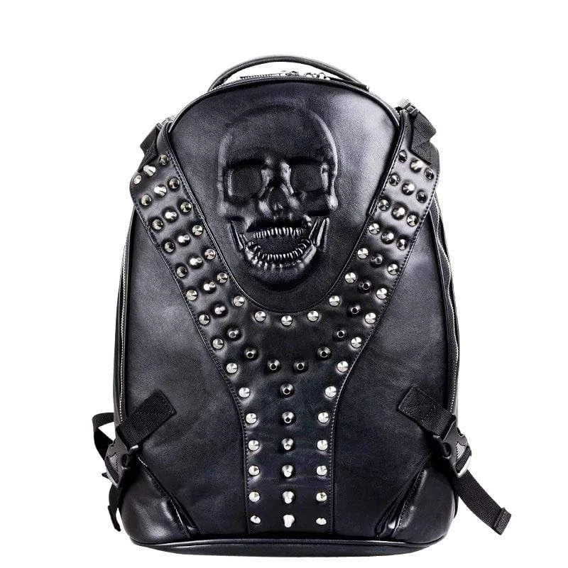 Faux Leather Travelers Skull Bag 3 Faux Leather Travelers Skull Bag - Image 3