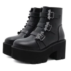 Bat Lives Matter Ankle Boots -Gothic Clothing Store 1 bdae758d 7de8 478d 9765 706e11774da2