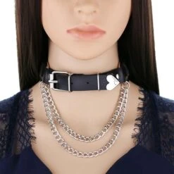 Bad Girl Gothic Choker Necklace 22 Bad Girl Gothic Choker Necklace -Gothic Clothing Store 1 c56802d6 993d 44a0 b25a b3b731416595