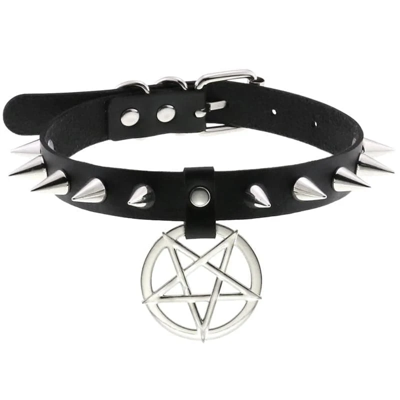 Pentagram Bondage Necklace 5 Pentagram Bondage Necklace - Image 5