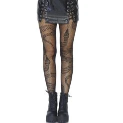Serpentina Mesh Tights -Gothic Clothing Store 1 d8c59efb 0c38 4186 9192 ab6989817de2