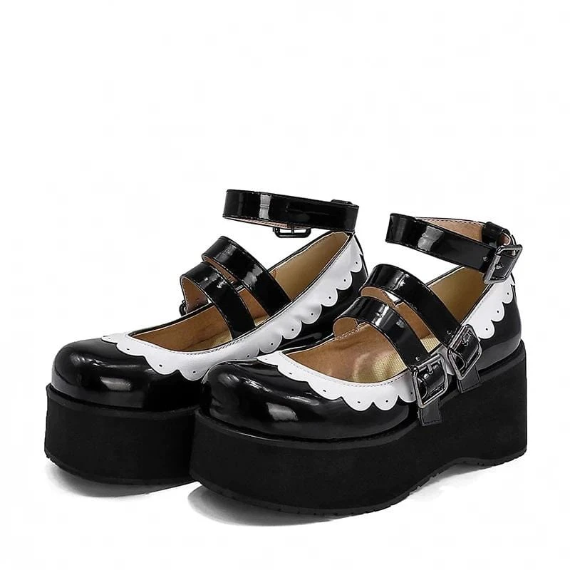 Gothic Mary Jane Platform Shoes 5 Gothic Mary Jane Platform Shoes - Image 5