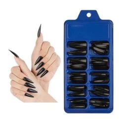 Witchy Long Stiletto Press On Nails -Gothic Clothing Store 1 efb9aca5 9c04 4c9f b69e ac57ed486d21