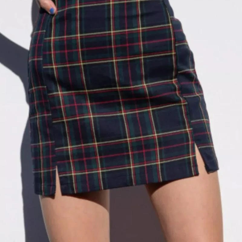 Detention Chic Plaid Mini Skirt 1 Detention Chic Plaid Mini Skirt