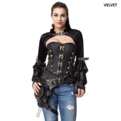 Gothic Butterfly Sleeve Jacket -Gothic Clothing Store 1bflys