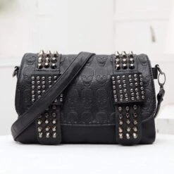 Punk Metal Skull Bag 20 Punk Metal Skull Bag -Gothic Clothing Store 2019 bolsa del bolso del cr neo g tico del