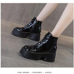 Julie Platform Saddle Shoes -Gothic Clothing Store 20 3f0d3924 bd6b 4006 9ec1 7d00b4e96b32