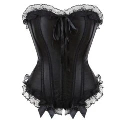 Goth Duchess Satin Overbust Corset -Gothic Clothing Store 21 a0730101 99ee 48c3 a2f6 5aadd269afcd