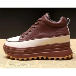 Blaise Ridged Platform Sneakers -Gothic Clothing Store 23 0c3ee2b6 a72c 4cb1 ba18 a9190de34a6d