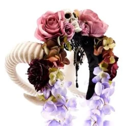 Skull Flower Veil Headband -Gothic Clothing Store 2 06eaa5d2 dbfd 40c9 b3e4 d1d908bb4ac1