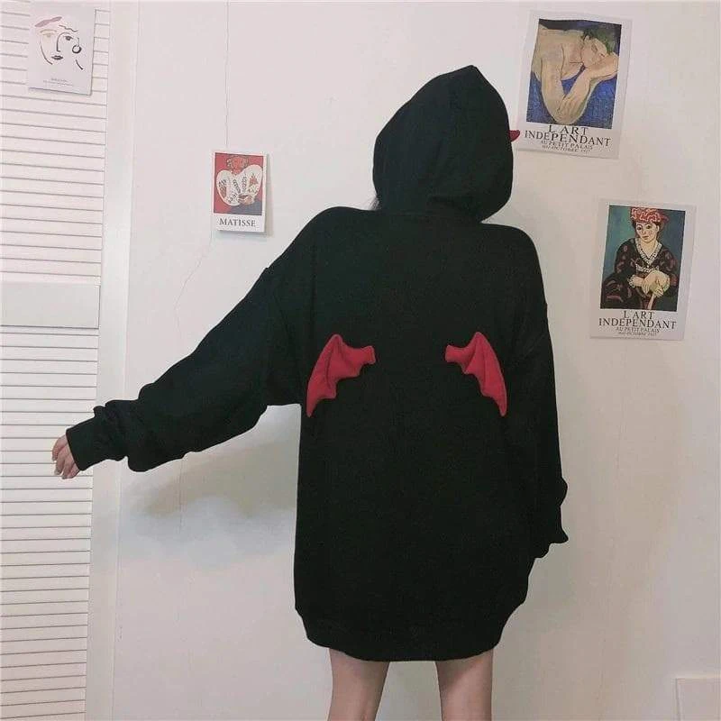 Lil Punk Devil Hoodie 2 Lil Punk Devil Hoodie - Image 2