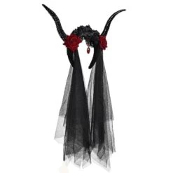 Gothic Antler Horn Headdress -Gothic Clothing Store 2 1370a3a8 0d9f 4a78 8578 03e11cb869ed