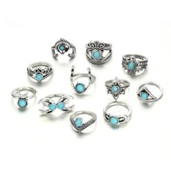 Aqua Silver Knuckle Ring -Gothic Clothing Store 2 1fee6280 6bf0 4193 8955 be0f4fd35a06