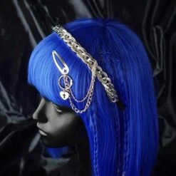 Silver Chain Link Headband -Gothic Clothing Store 2 28c39c07 84a3 45e1 918d 774348831825
