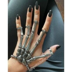Hand Skeleton Bracelet -Gothic Clothing Store 2 2b0ac11a 7038 4735 a34c f5fdbf341a8b