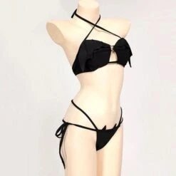 Batty & Bold Gothic Two-Piece Halter Set -Gothic Clothing Store 2 35dfc5d3 5ced 4f92 92d8 b316e035f939