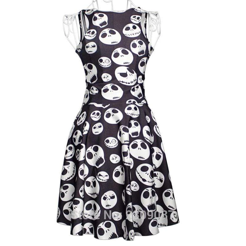 Got The Tea Polka Skull Dress 5 Got The Tea Polka Skull Dress - Image 5