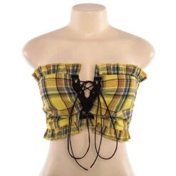 Crave Tartan Crop Top -Gothic Clothing Store 2 395c16e0 44af 42fd 8c4e eee0b25d3b5d