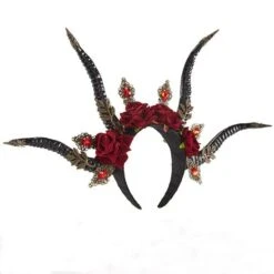 Gothic Antelope Horn Headdress -Gothic Clothing Store 2 4f4ca509 0a51 4a54 9a1d bef7dde5f605