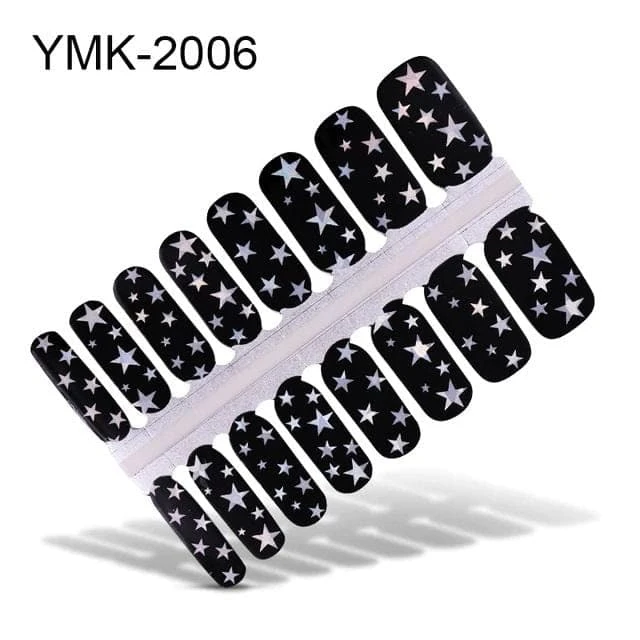 Gothic Multicolor Nail Stickers 3 Gothic Multicolor Nail Stickers - Image 3