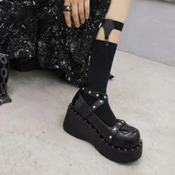 Night Star Mary Jane Shoes -Gothic Clothing Store 2 54cd081a 362b 49d7 b543 278154fd6f5b