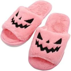 Haunted Pumpkin House Slippers -Gothic Clothing Store 2 5b5affe3 c390 445e 8f9c bfa06ccbc407