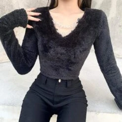 Elegant Chic Harajuku Crop Top -Gothic Clothing Store 2 5fac5eda 97ef 41d3 8893 dc4cdc844e10