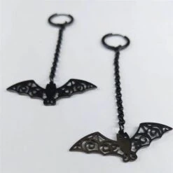 Sorcerers Crafty Bat Earrings -Gothic Clothing Store 2 695a188f 120d 4f4b 95c9 c13c3fa0e1fc