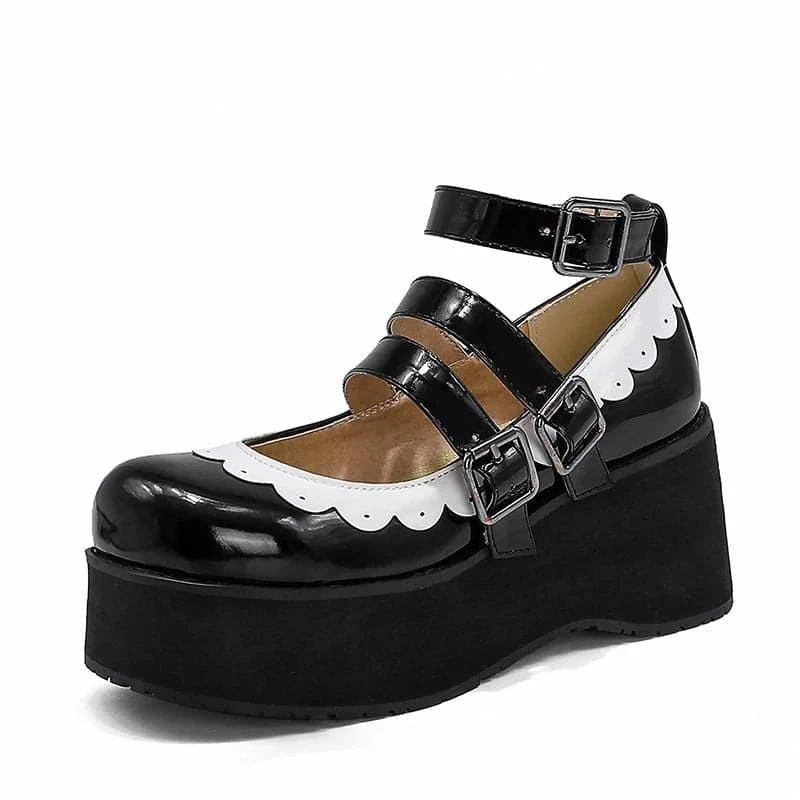 Gothic Mary Jane Platform Shoes 4 Gothic Mary Jane Platform Shoes - Image 4