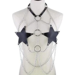 Chained Star Body Harness 25 Chained Star Body Harness -Gothic Clothing Store 2 6cced5a8 9e47 42df 8f5f a68c16fcb96b