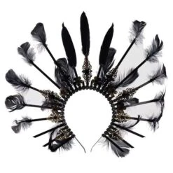 Crystal Feather Cosplay Headband -Gothic Clothing Store 2 7091d3f0 7f1c 4d12 bc04 627e0b698b81