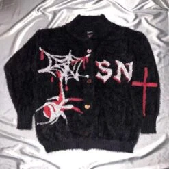 Bloody Spider Cardigan -Gothic Clothing Store 2 710d3245 70b0 4f12 9c9a 617c935de84a
