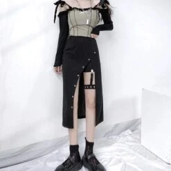 Harajuku Sexy Long Skirt -Gothic Clothing Store 2 87857d82 6fd8 4626 bc35 b4c9e35e45e5