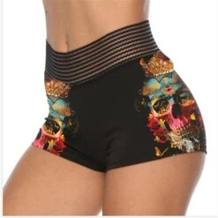 Reeva High Waist Gothic Shorts -Gothic Clothing Store 2 8957e51e 764e 4eba a366 088cadc65ae8