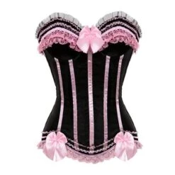 Goth Duchess Satin Overbust Corset -Gothic Clothing Store 2 8f536453 5946 496f 9a11 11d5d22950dd