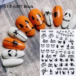 Night Creepers Nail Art Stickers -Gothic Clothing Store 2 a30517ac 719e 4feb 851f 293727936410