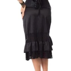 Medieval Black Gothic Skirt -Gothic Clothing Store 2 a3888199 6214 4b6e a1be 27cf65be3ebd