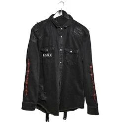Red Skull Denim Jacket 8 Red Skull Denim Jacket -Gothic Clothing Store 2 a52cfae2 3e33 4802 b3bb 2dab746ae159