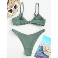 Leigh Textured Bikini -Gothic Clothing Store 2 ab747ab9 0b98 4840 9d85 f2af7571d8c9