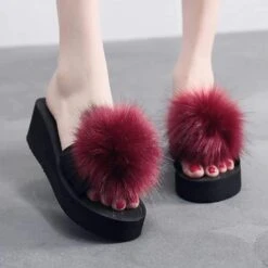 Summer Sassy Pompom Sandals -Gothic Clothing Store 2 afe34999 cee8 4ae8 a220 5634b6a7aeed