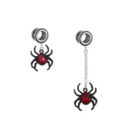 Ominous Stainless Steel Tunnel Earrings 9 Ominous Stainless Steel Tunnel Earrings -Gothic Clothing Store 2 bb334b9c 4ca8 45fa 9987 d5cd379a0649