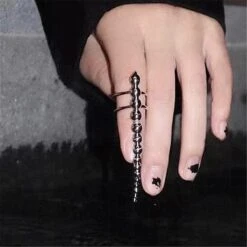 Torture Adjustable Ring -Gothic Clothing Store 2 bfae9c39 18fa 47c8 a68a dc41a3d62651