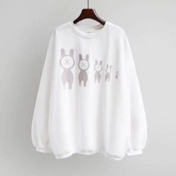 Dream Plushy Rabbit Sweatshirt -Gothic Clothing Store 2 c06cca35 8e2f 404f ade9 d4b831a51215