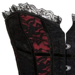 Dark Lace Overbust Corset -Gothic Clothing Store 2 c37c2263 5317 44cb a646 69a4509ae64c