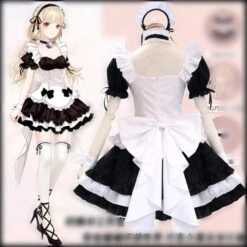 French Maid Cosplay Costume -Gothic Clothing Store 2 df1bdaba e415 4ed3 a0f9 585a37106beb